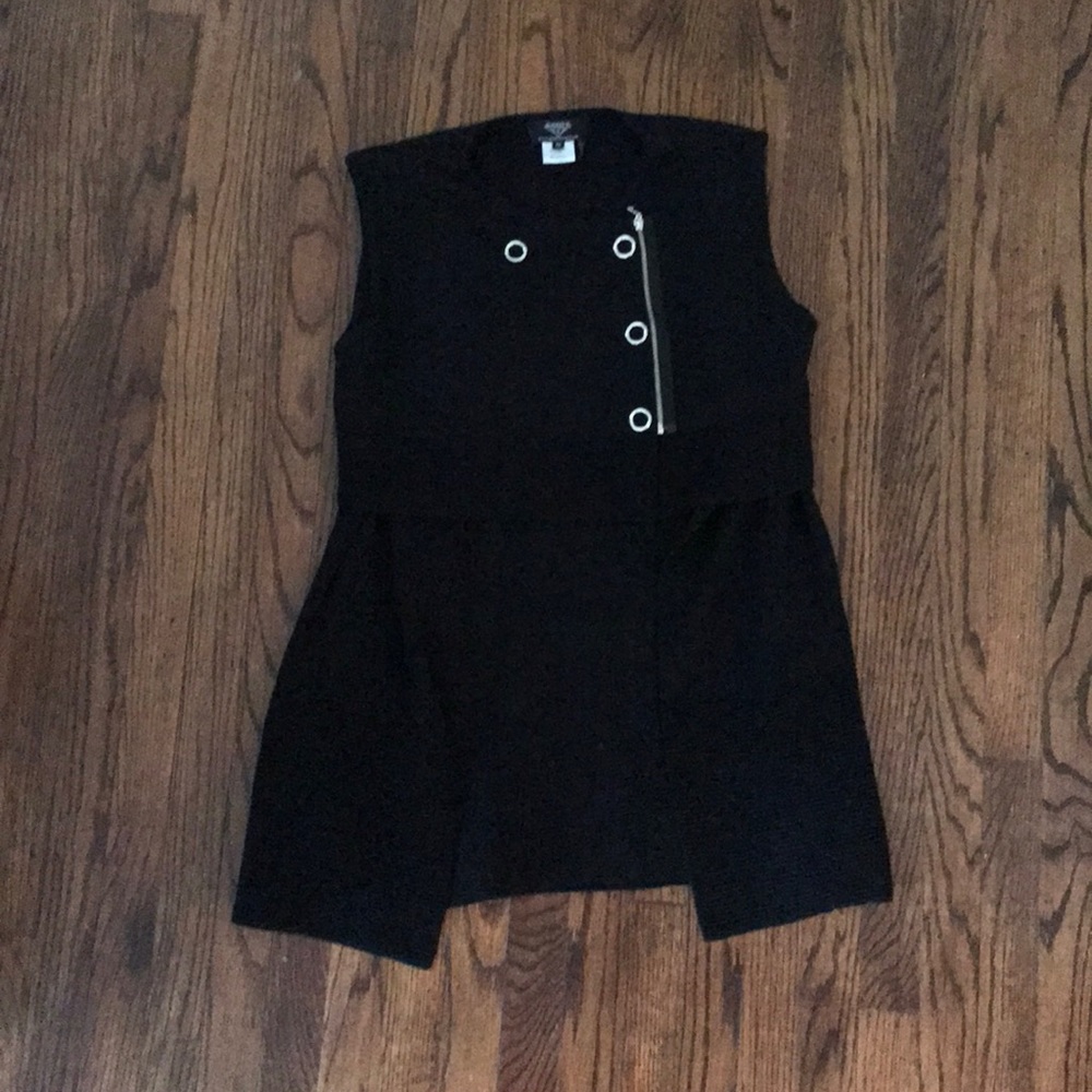 Black mini dress